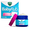 Vicks BabyRub Chest Rub Ointment with Soothing Aloe, Eucalyptus, Lavender, and Rosemary, from the makers of VapoRub, 1.76 oz 50 gram