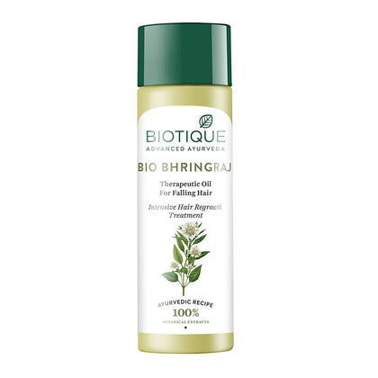 Biotique Botanicals Bhringraj Hair Growth ThERApeutic Oil, 120 ml pack of 1