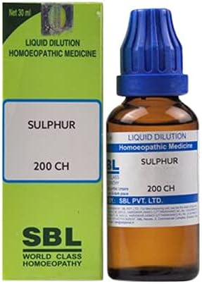 SBL Sulphur Dilution 200 CH  30 ml pack of 1