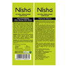 Nisha Henna Based Color Dye For Hair (0.35 Ounce (Pack of 10), Natural Black)