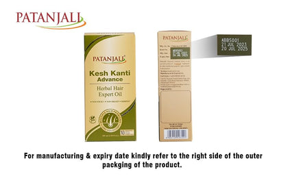 Patanjali kesh Kanti herbal Hair Expert Oil - 100ml / 3.38 fl oz