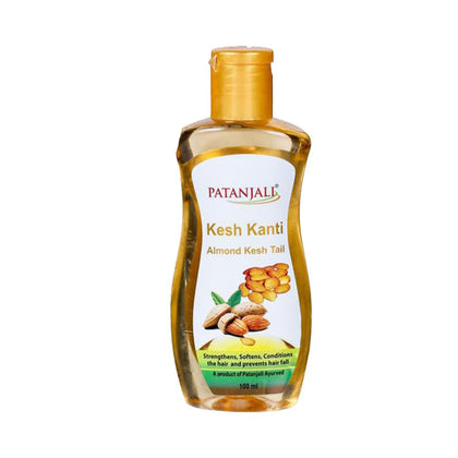 patanjali Kesh Kanti Almond Hair Oil - 100ml / 3.38 fl oz