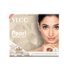 VLCC Natural Pearl Facial Kit - Single Use | Salon Like Facial at Home in Just 6-Steps | Includes Cleanser, Scrub, Cream, Face Pack & Oil Free Gels | 2.12 Oz/60g