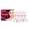 VLCC Party Glow Facial Kit - Single Use | Salon Like Facial at Home in Just 6-Steps | Includes Cleanser, Scrub, Cream, Face Pack & Moisturizing Gels | 2.12 Oz/60gVLCC Party Glow Facial Kit