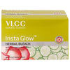 Vlcc Insta Glow Herbal Bleach With Cucumber & Rose Petal For Fairness 54 gm