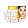 VLCC Gold Facial Kit - Single Use | Salon Like Facial at Home in Just 6-Steps | Includes Cleanser, Scrub, Cream, Face Pack & Moisturizing Gels | 2.12 Oz/60g