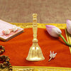 Puja Bell for Temple | Hand Held Bell for Events Decoration, Food Line, Alarm, Jingles, Ringing and Service Bell (Small)