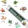 Herbodent® Premium Toothpaste - 21 Herbs for Strong Teeth & Healthy Gums - Neem, Clove, Cinnamon, Cardamom with Natural Mouthwash - No Paraben, No Fluoride, No Saccharin, No Triclosan pack of 3 100gram