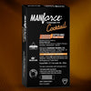 Manforce Cocktail Chocolate & Hazelnut Dotted & Flavoured Condoms For Men | 10 Pcs | Extra Dotted | India S No. 1* Condom Brand For Safe Sex..