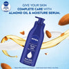 NIVEA Nourishing Body Milk 400ml Body Lotion | 48 H Moisturization | With 2X Almond Oil | Smooth and Healthy Looking Skin |For Very Dry Skin