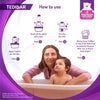 Tedibar Baby Bathing Bar for Sensitive Skin | Soap Free pack of 2