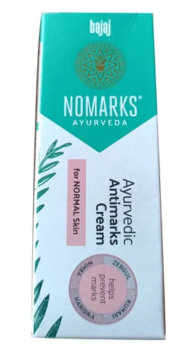 Bajaj NOMARKS (For All Skin Types) for Clear Glowing Fairness with Turmeric, Lemon & Wheat Germ Oil (25g)